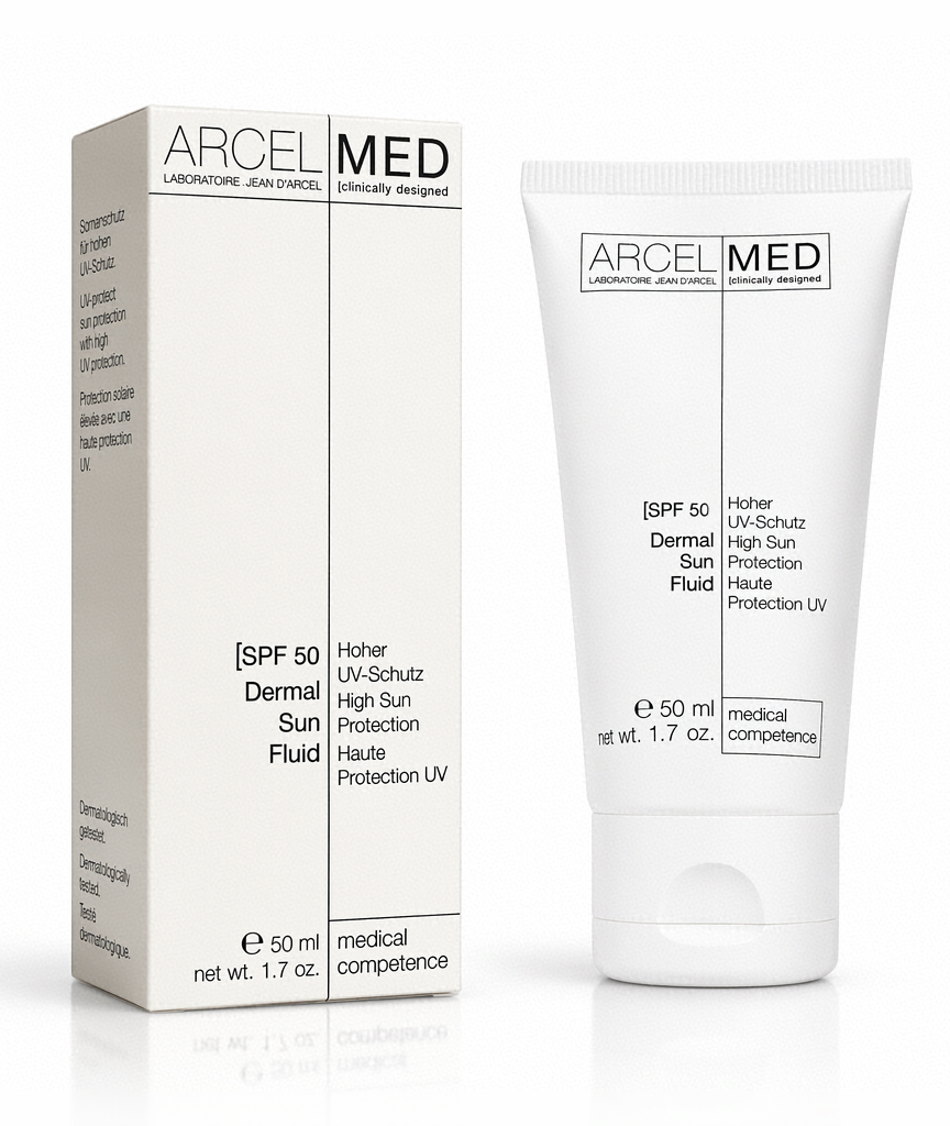 J233 - Kem chống nắng JEAN D'ARCEL SPF 50 DERMAL SUN FLUID